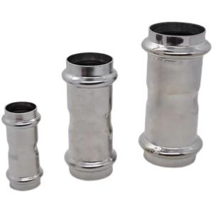 Buy cheap Chinese Stainless Steel Press Fittings V-type Slip Coupling with Cylindrical Head Code from wholesalers