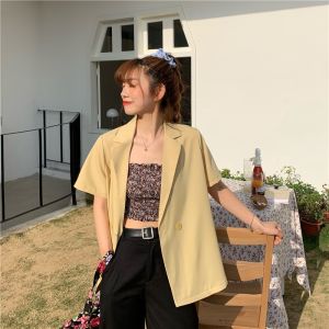 Buy cheap Casual Mid Length Loose Chiffon Ladies Suit Blazers from wholesalers