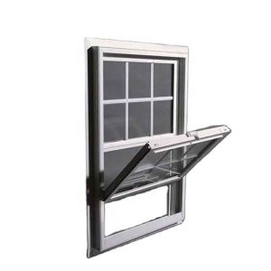 Buy cheap Frosted Glass UPVC Window Single Hung with Customized Glass Applications from wholesalers