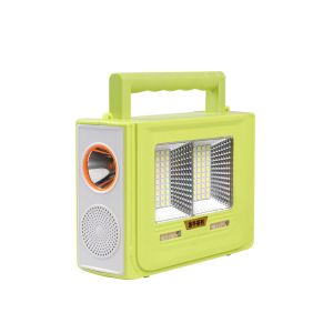 Buy cheap IP65 Solar Work Light Ultra Bright Rechargeable LED Floodlight 6V With Bluetooth Speaker product