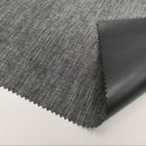 Buy cheap Black Grey Cation Fabric 300D Shrink-Resistant Cationic Dyed Polyester from wholesalers