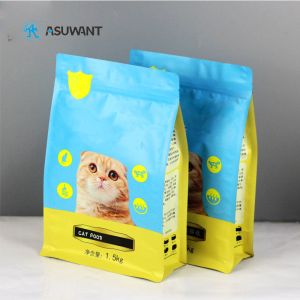 Buy cheap Gravure Printing Zip Closure 120mic VMPET Pet Food Pouches from wholesalers