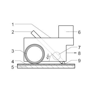 Buy cheap ASTM D3363-00 Pencil Scratch Method Film Hardness Pencil Coating Hardness Tester from wholesalers