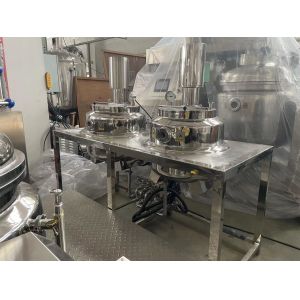 High-speed Vacuum Emulsifier Hydraulic Lifting homogenizer Vacuum homogenizer