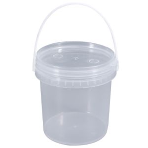Buy cheap 750ML Round White/Clear Reusable PP Plastic Bucket Bottle for Yogurt Parfait by UMETASS from wholesalers