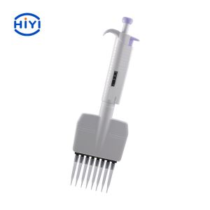 8 Channel Volume Adjustable Pipette Mechanical 0.5ul To 300ul