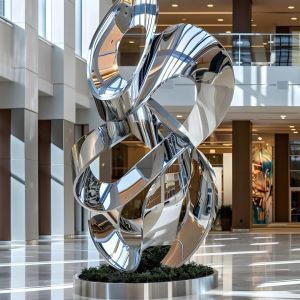 Buy cheap Custom Modern Metal Art Sculptures For Hotels Project from wholesalers