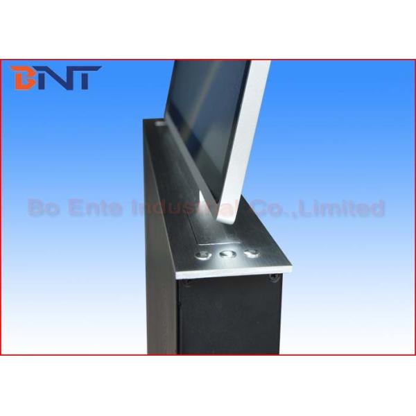 Quality 15.6 Inch Retractable Screen LCD Monitor Lift With Hidden Equipment for sale