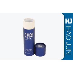 Buy cheap Custom Printing Glossy Round Packaging Boxes , Cylinder Mailing Tubes For Sex Toy from wholesalers