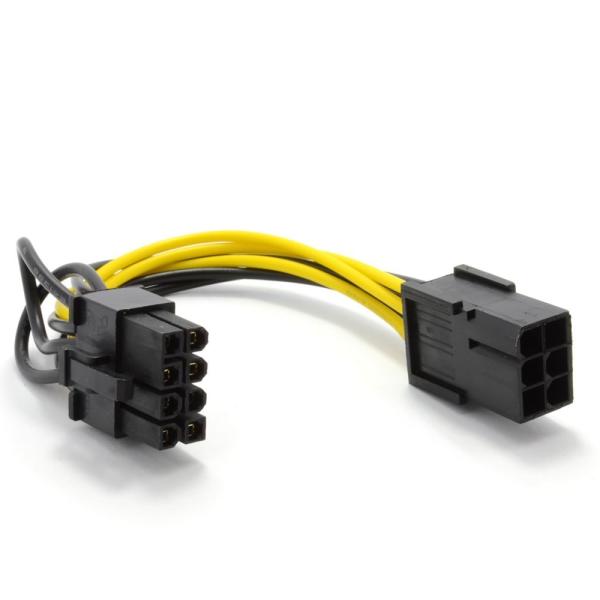 Buy cheap 6pin PCI-E to 8pin PCI Express Cable Adapter from wholesalers