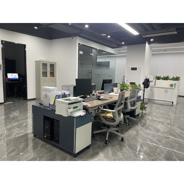 Modern office workspace