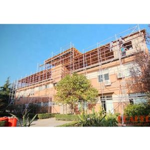 GN50 Aluminium Ringlock Tubular Modular Scaffolding System For Construction