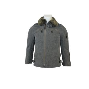 Buy cheap 280 GSM Twill 2/1 60% Polyester 40% Cotton Winter Motorcycle Suit With Liner Lamb Fur from wholesalers