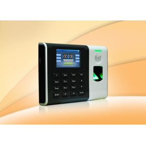 Buy cheap TFT Screen Biometric Fingerprint Time Attendance System With TCP / IP from wholesalers