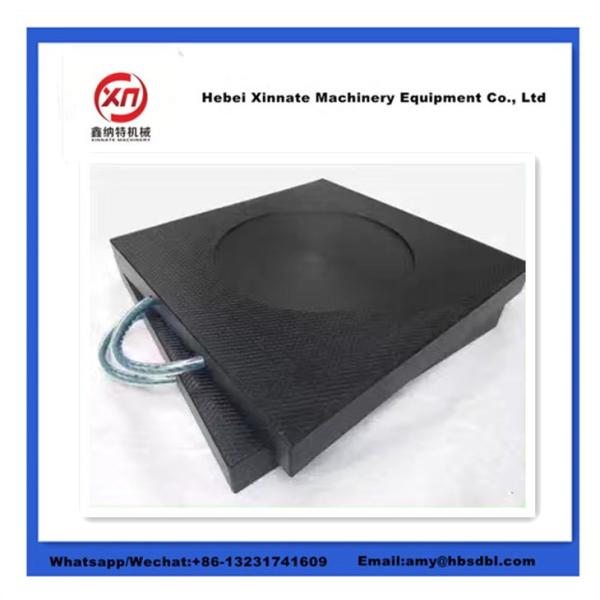 Quality 600x600 Concrete Pump Accessories Outrigger Plate Outrigger Pad For Putzmeister And Sany Pump for sale