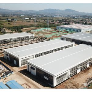 Buy cheap Fire Resistance Modern Metal Prefab Workshop Steel Frame Workshop Customizable from wholesalers