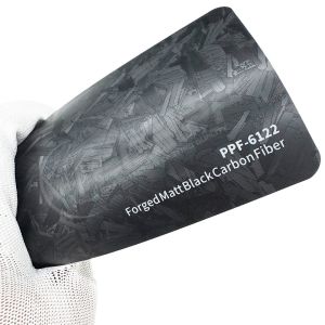 Buy cheap Matt Black 8 Mil Forged Carbon Paint Protection Film product