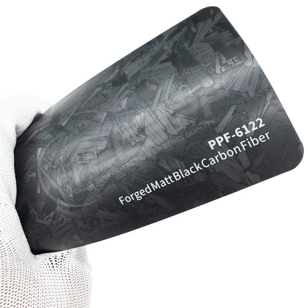 Buy cheap Matt Black 8 Mil Forged Carbon Paint Protection Film from wholesalers
