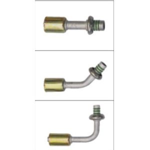 Buy cheap #6 #8 #10 #12 Al joint with R12 high & low pressure valve (Female O-Ring) / auto air conditioning hose fitting from wholesalers