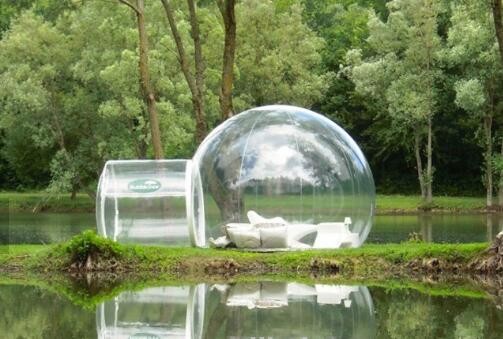 Clear Camping Tent Advertising Inflatable Transparent Bubble Tent Inflatable