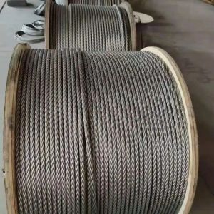 Stainless Steel Wire Rope Cable for Elevator and Lifting 6X7 FC Tolerance Other