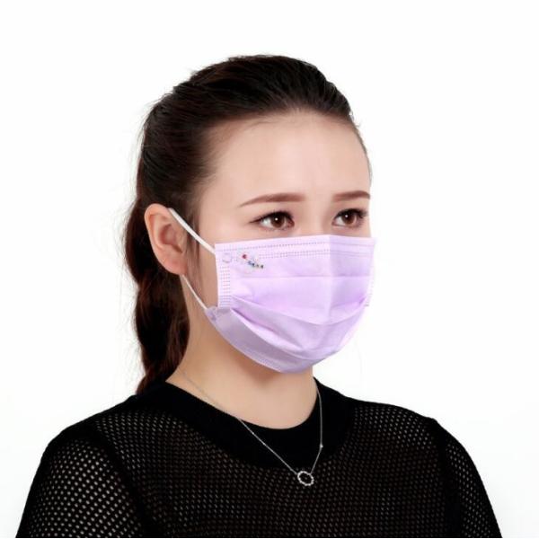 Quality Woodworking Disposable Face Mask Good Skin Tolerance With Flexible Nose Bar for sale
