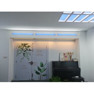 Dimmable 2ft LED Skylight Lamp Mesh 5.0 DALI and 0-10V 150W 5000lm+ Wide CCT