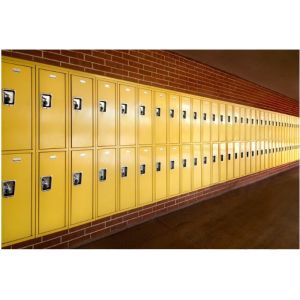 Buy cheap 3 Compartment metal Staff Locker Cabinet Gym Storage Locker from wholesalers