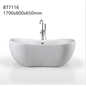 Buy cheap Luxurious Popular Freestanding Jacuzzi Bathtub Acrylic For Household And Hotel from wholesalers