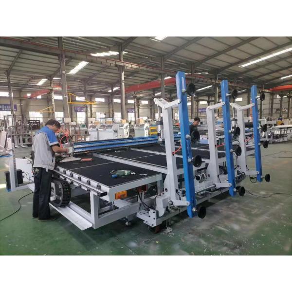 Buy cheap 4200*3250*1500mm Glass Cutting Machine with Loading Function Horizontal Technology from wholesalers