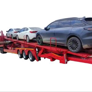 Buy cheap CIMC New Design Car Carrier Trailer Efficient Truck Trailers for Transporting Cars from wholesalers