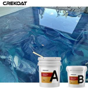 Buy cheap Commercial Metallic Epoxy Floor Coating Withstand Heavy Vehicle Traffic from wholesalers