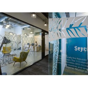 Buy cheap Glass Partition Wall Frameless Or Framed White Black Frame Single Double Glass Clear With Door from wholesalers