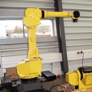 Robotic Palletizer FANUC M-710iC/70 Glass Vacuum Lifter Handling Machine Robot