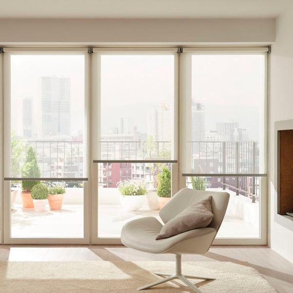 Buy cheap Plain Blackout Custom Electric Blinds Vertical Blinds For Office Building Hotel from wholesalers