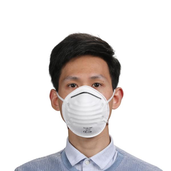 Quality Breathe Freely Cupped Face Mask Neck Hanging Type For Mining / Textile for sale