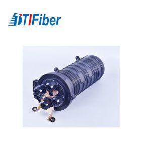 Buy cheap 48 96 144 Core Fiber Optic Splice Closure Vertical Dome Type Heat Shrinkable Structure from wholesalers