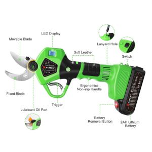 Buy cheap 2Ah Battery Operated Branch Cutter , 40mm Electric Scissors For Trees from wholesalers