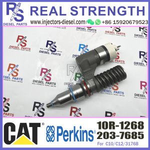 China C10 C12 Engine CPT372 EXCAVATOR Fuel Injector 2037685 10R1268 203-7685 10R-1268 For CAT 345B II MH 365B II 365B L on sale