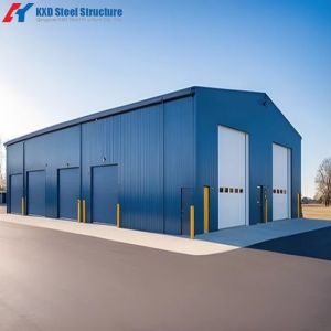 Prefabricated H-Section Building Steel Structures Workshop