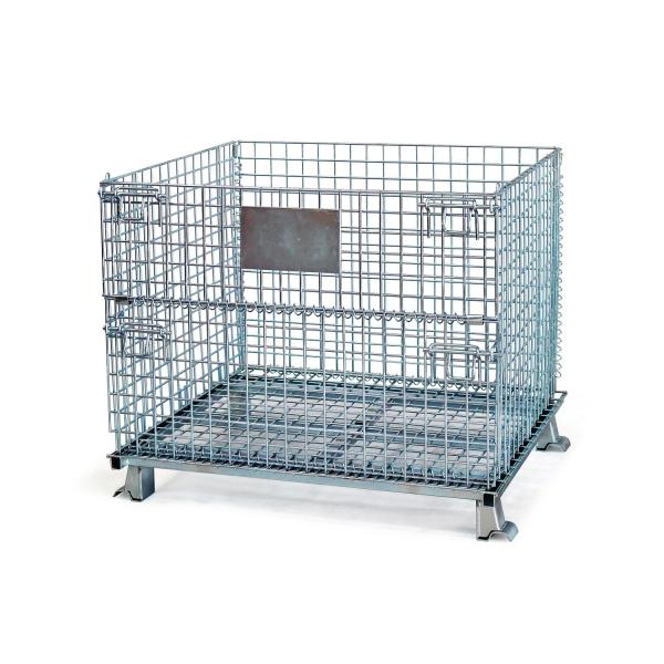 Buy cheap Wire mesh container used in storing goods in warehouse from wholesalers