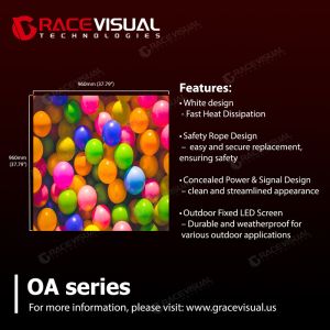 Buy cheap High Brightness Options and Energy Design Outdoor Advertising LED Display Waterproof IP66 Modular Aluminum Bottom Shell from wholesalers