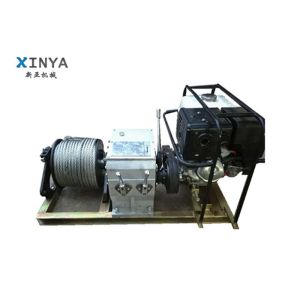 Buy cheap High Efficiency 3t Faster Air Cooling Gasoline Engine Powered Winch from wholesalers