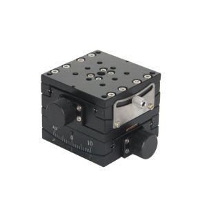 75×75mm Manual Goniometer Stage Linear Ball Orbit Fine Tune Platform