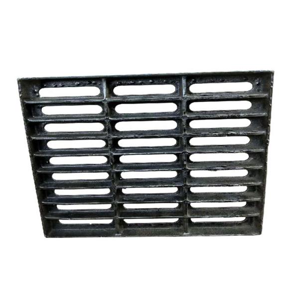 Quality Rectangular Drain Grill Grate Road Facilities Use Drainage Grid Covers for sale