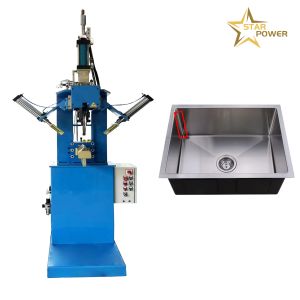 Buy cheap Customized Kitchen Sink Machine Weld Seam Pressing Edges And Corner Handmade Sink Rolling Press Machine from wholesalers