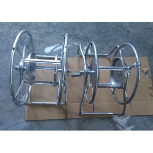 30m Silver Manual Hose Reel Easy Installation Compact Size And Easy Handling