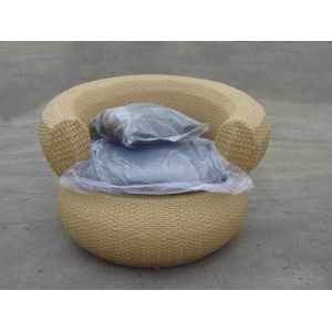 Buy cheap 4pcs PE wicker hotel furntiure from wholesalers