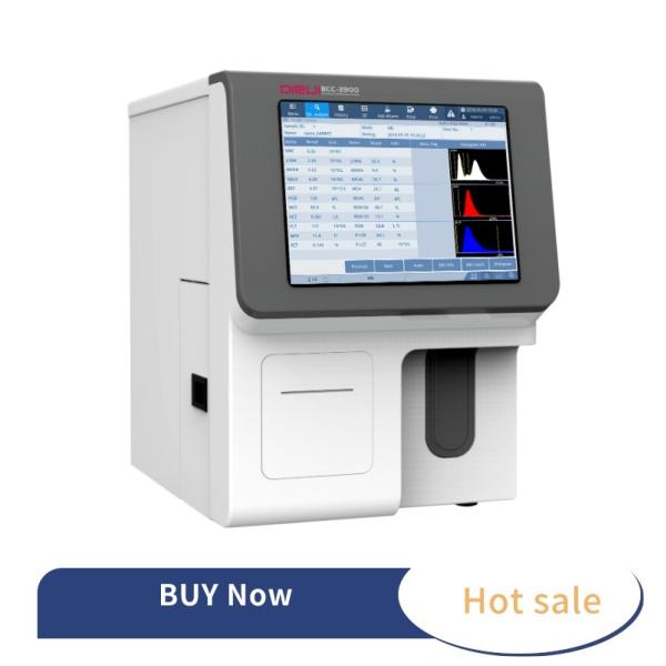 Quality 3 Diff Cbc Analyzer Machine Auto Hematology CE Certificated Large Capacity for sale