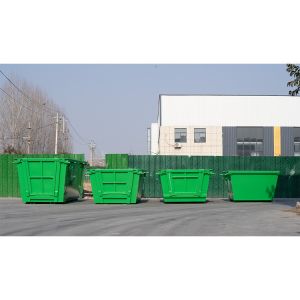 Buy cheap Skip Bin Trailer Steel Skip Bin Loader Waste Bin from wholesalers
